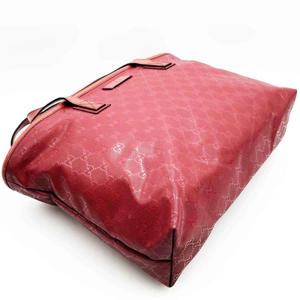 Gucci Implement Bag Gg Pattern Red Pvc - image 6